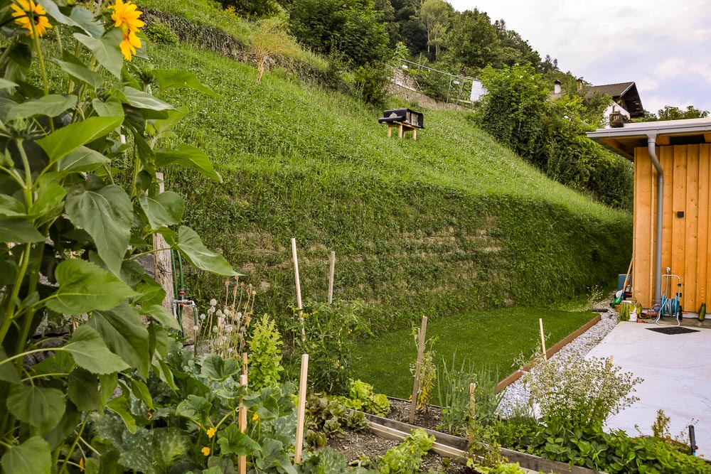 Tiefbau Hofer Baggerarbeiten Eisacktal Südtirol Bewehrte Erde